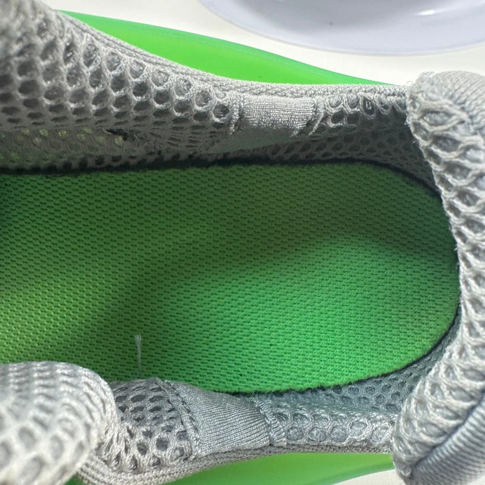 Nike Air Presto Boys  Grey Lime Green Low Top Athletic Sneakers Running Shoes 7Y - Picture 11 of 16